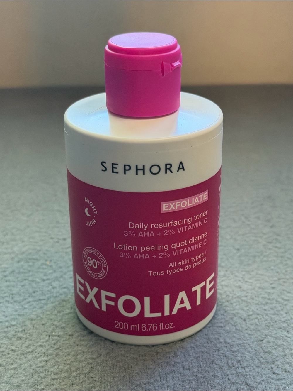 Sephora Collection Daily Resurfacing Exfoliate Toner 6.76 oz